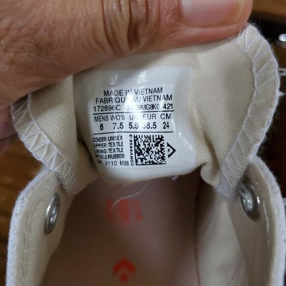 Converse Run Star Motion Platform Low Seasonal Color Desert Sand Women Size 7.5 - Picture 5 of 13